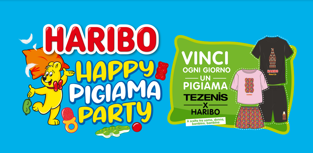 Vinci un pigiama con Haribo