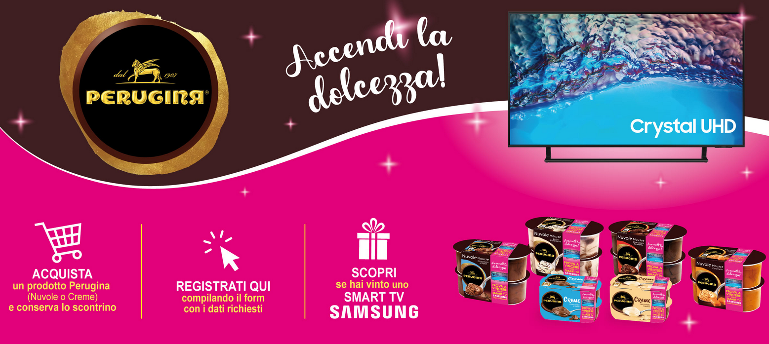 Perugina “Accende la Dolcezza” e regala Samsung