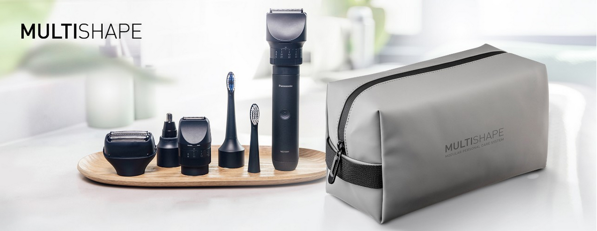 Acquista un Multishape Panasonic e ricevi un beauty case