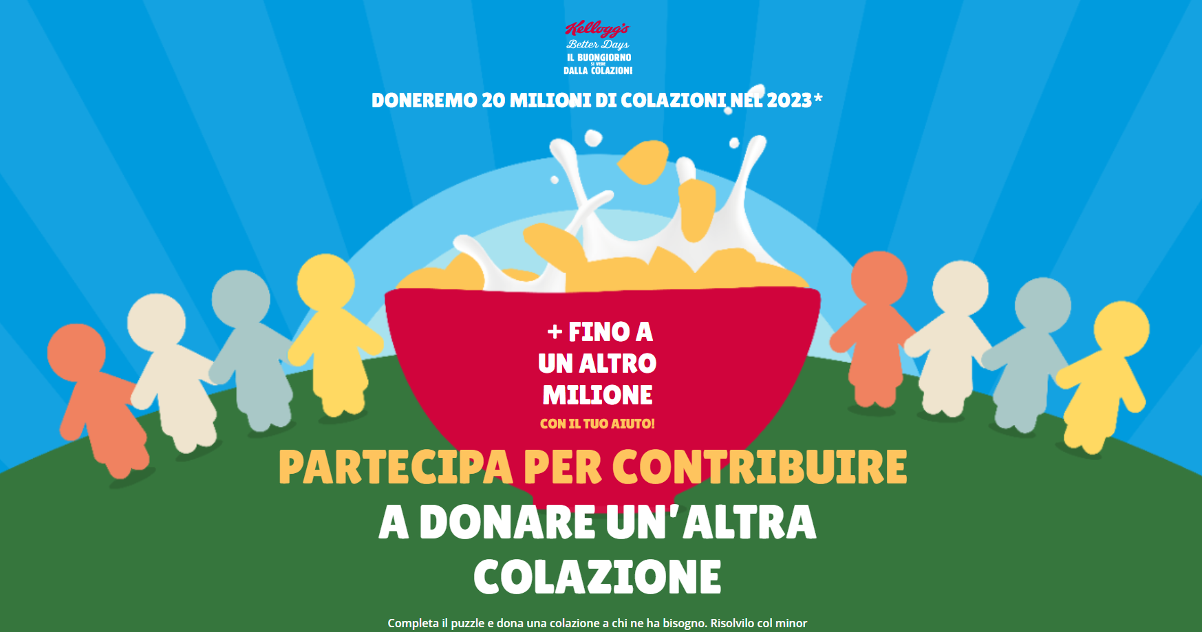 Vinci buoni da 100€ e dona una colazione a chi ne ha bisogno con il concorso Kellogg’s Better Days 2023!