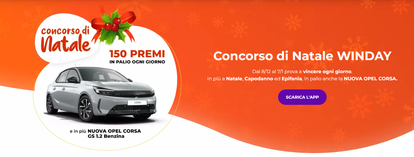 Concorso di Natale WINDAY -WINDTRE