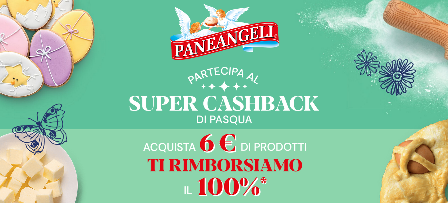 Cashback Paneangeli: rimborso fino a 6 euro!