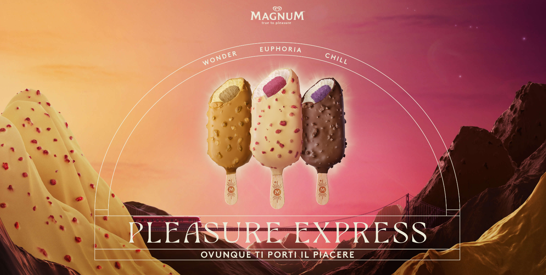 Partecipa al concorso Magnum Pleasure Express!