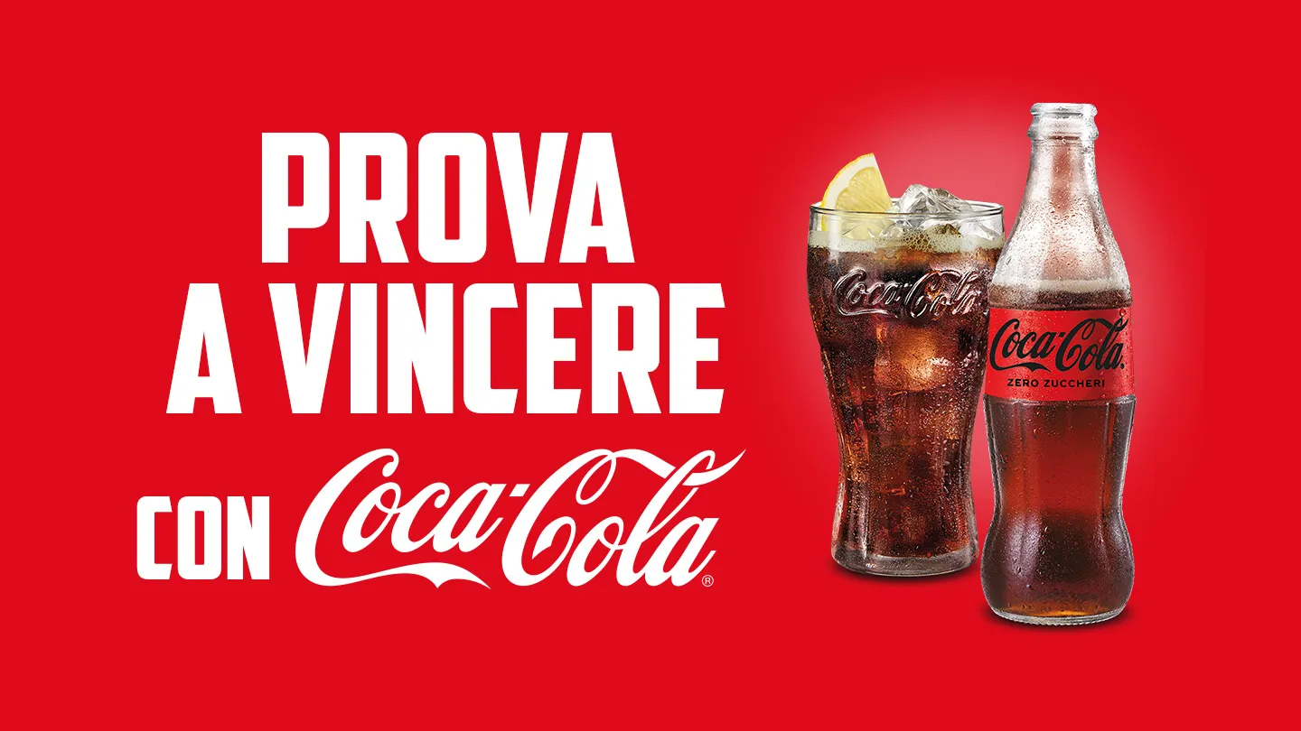 Concorso per Coca-Cola Lovers: “Prova a vincere con Coca-Cola”