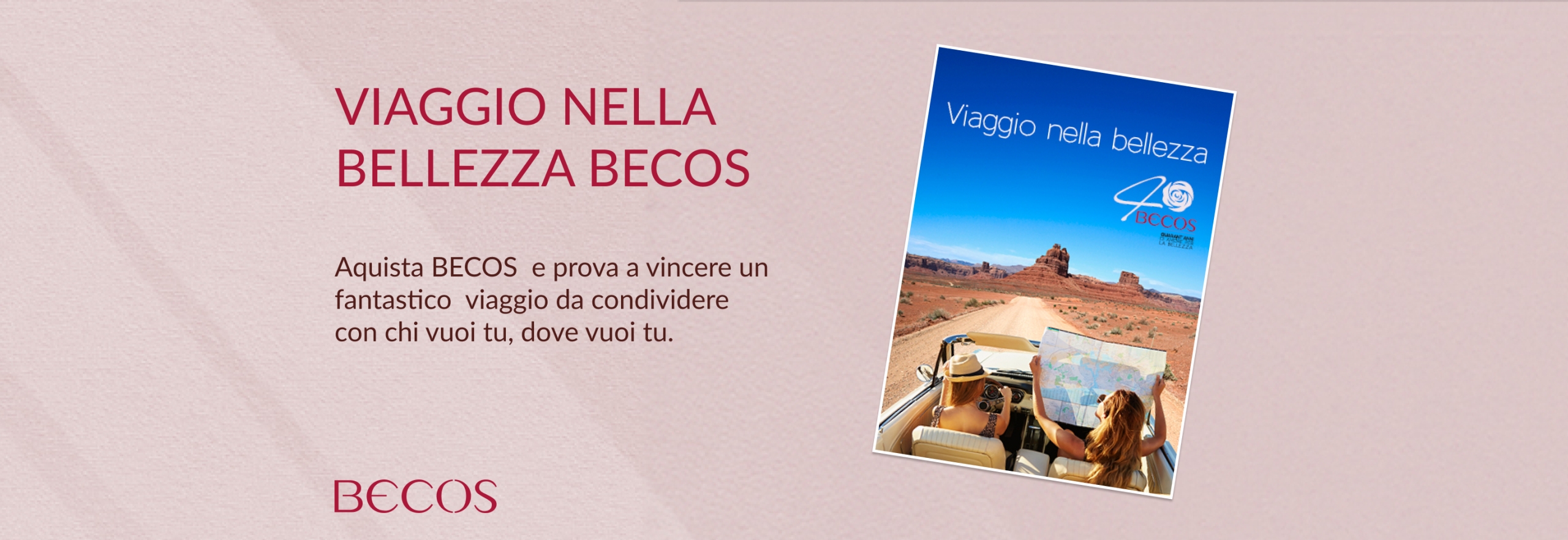 Concorso Viaggio nella bellezza Becos