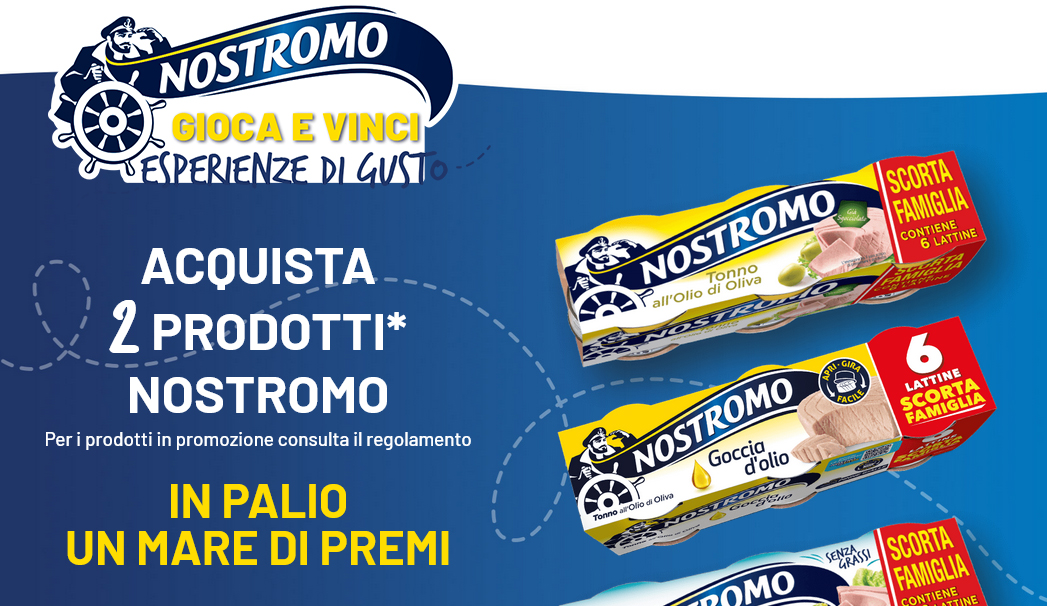 Concorso Nostromo, gioca e vinci esperienze di gusto