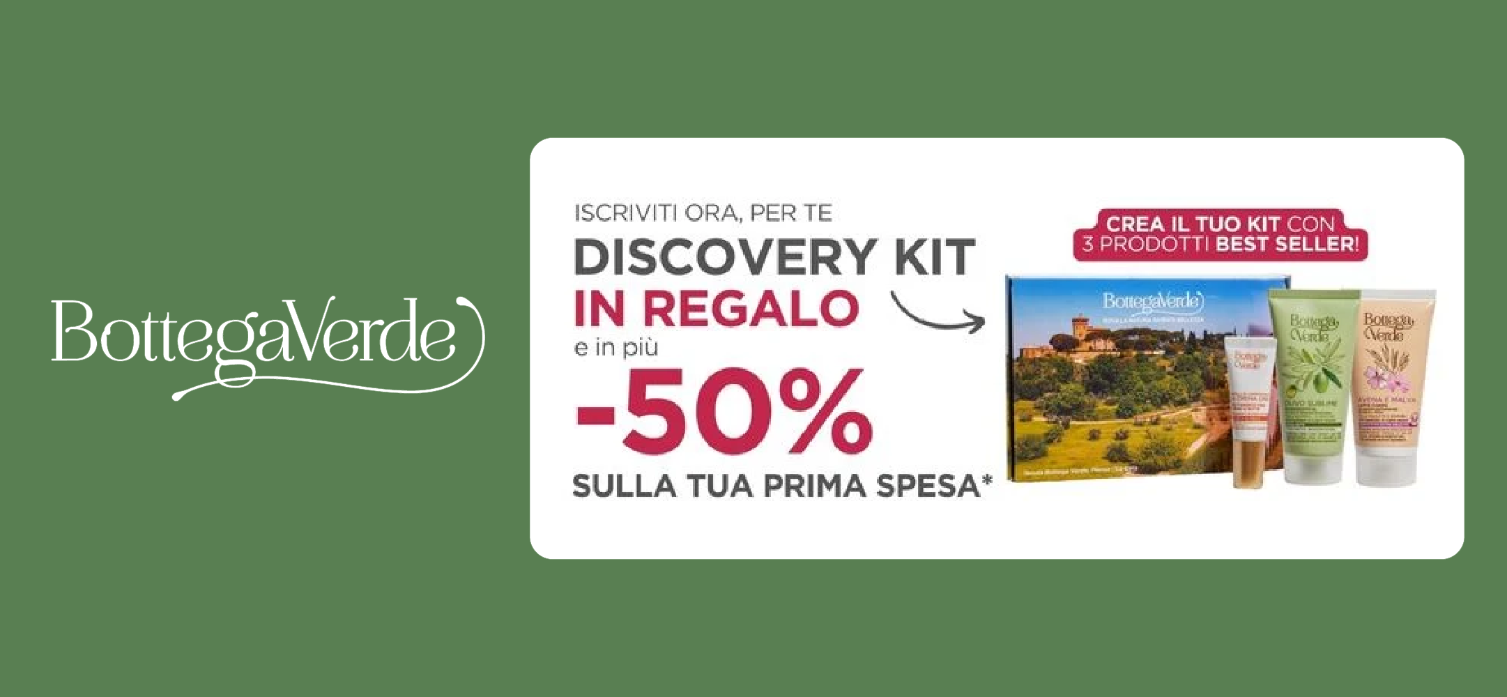 Bottega Verde ti regala il Discovery Kit