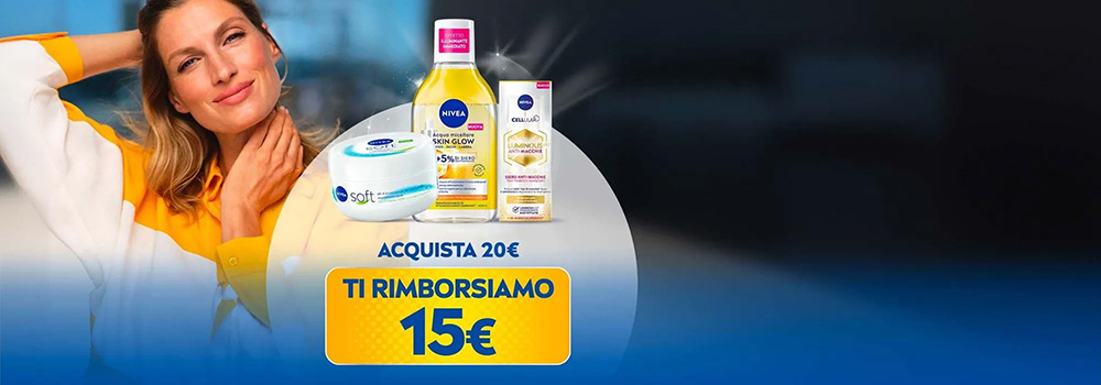 Cash back d’autunno: Come ottenere 15€ di rimborso con Nivea e Labello