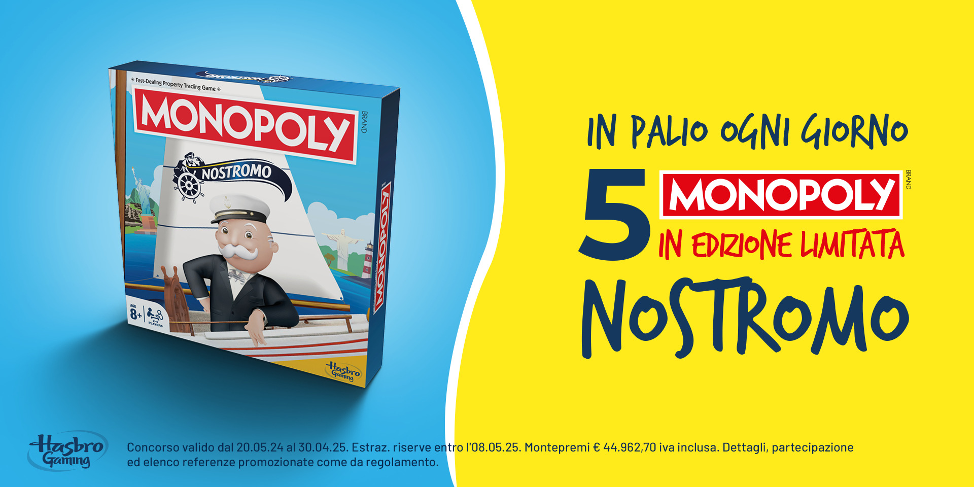 Concorso Monopoly x Nostromo