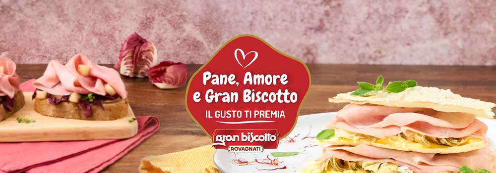 Pane, Amore e Granbiscotto Rovagnati – il gusto ti premia